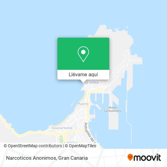 Mapa Narcoticos Anonimos