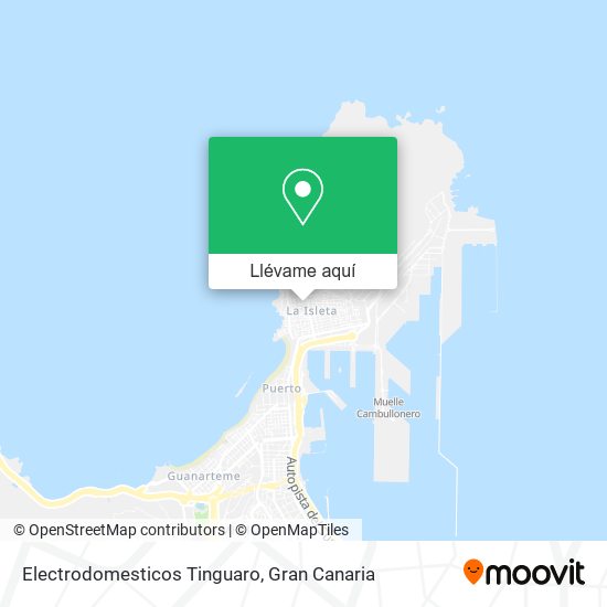 Mapa Electrodomesticos Tinguaro