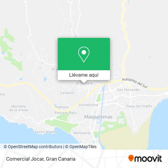 Mapa Comercial Jocar