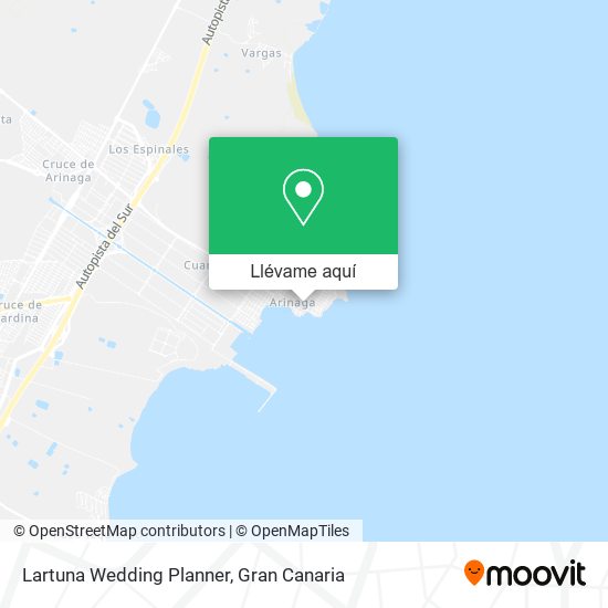 Mapa Lartuna Wedding Planner