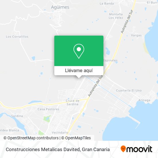 Mapa Construcciones Metalicas Davited