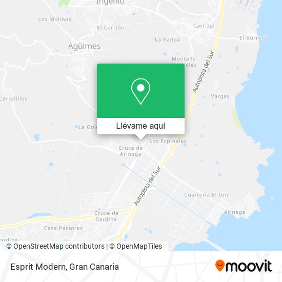 Mapa Esprit Modern