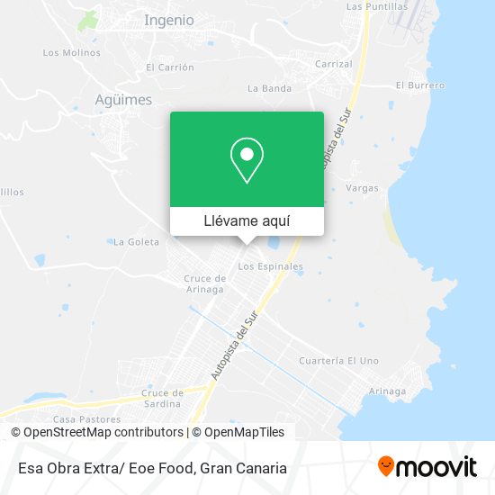 Mapa Esa Obra Extra/ Eoe Food