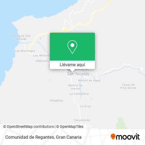 Mapa Comunidad de Regantes