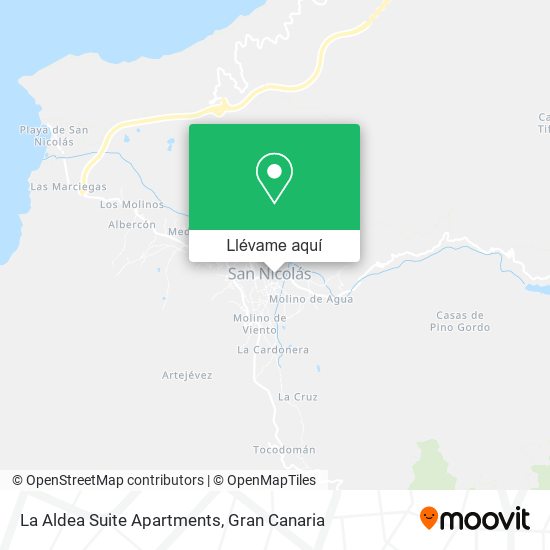 Mapa La Aldea Suite Apartments