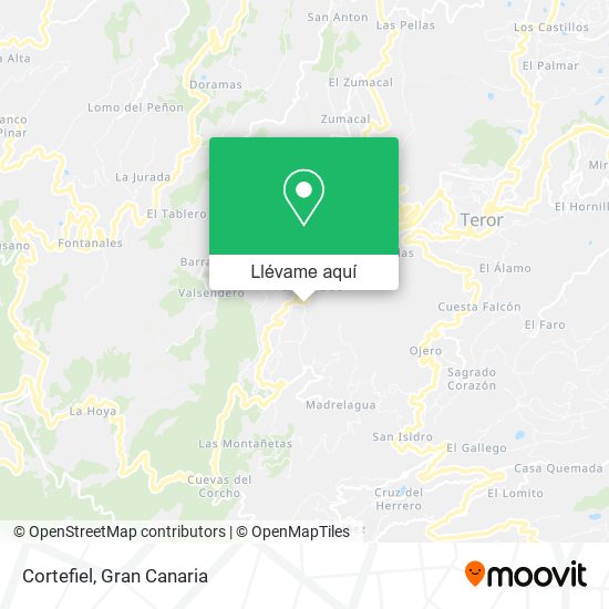 Mapa Cortefiel