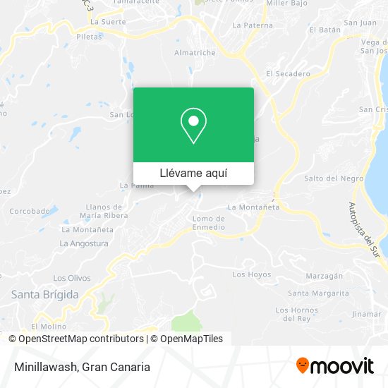 Mapa Minillawash