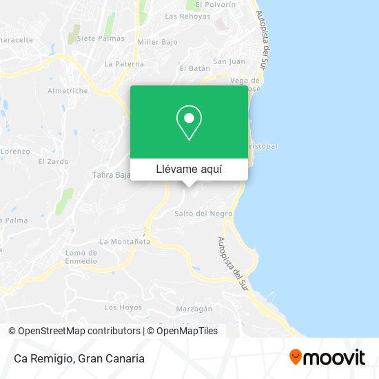 Mapa Ca Remigio