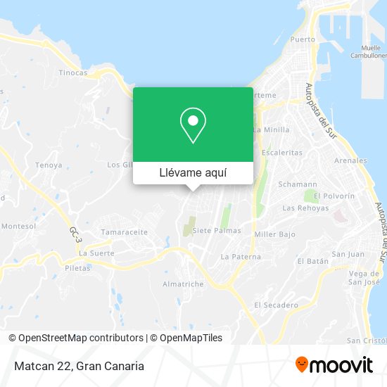 Mapa Matcan 22
