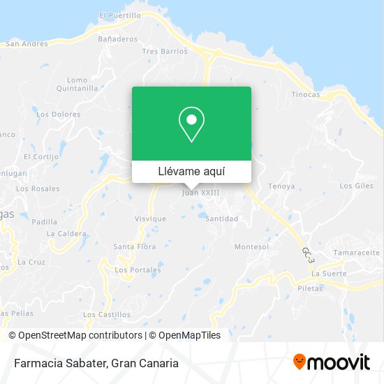 Mapa Farmacia Sabater