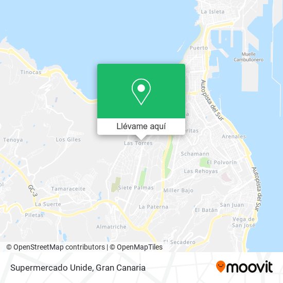 Mapa Supermercado Unide