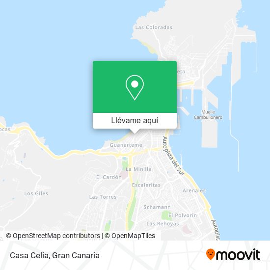 Mapa Casa Celia