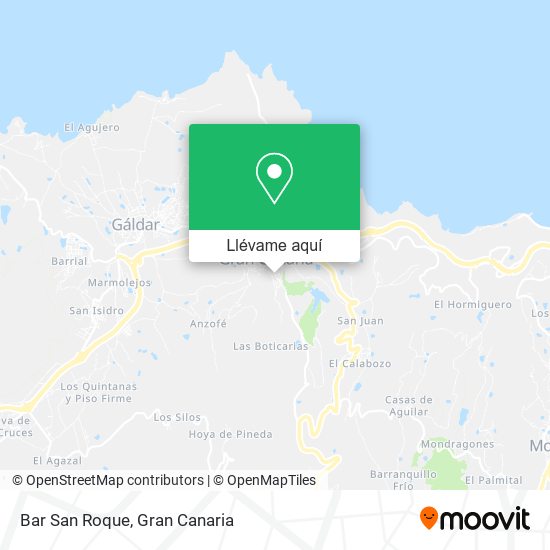 Mapa Bar San Roque