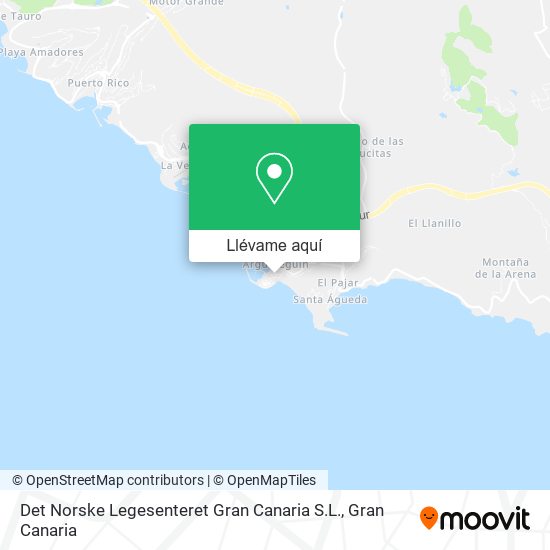 Mapa Det Norske Legesenteret Gran Canaria S.L.