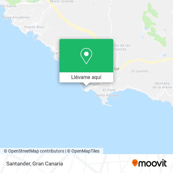 Mapa Santander
