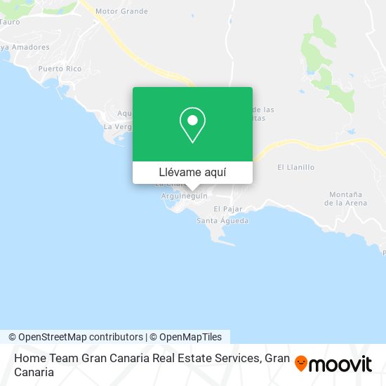 Mapa Home Team Gran Canaria Real Estate Services