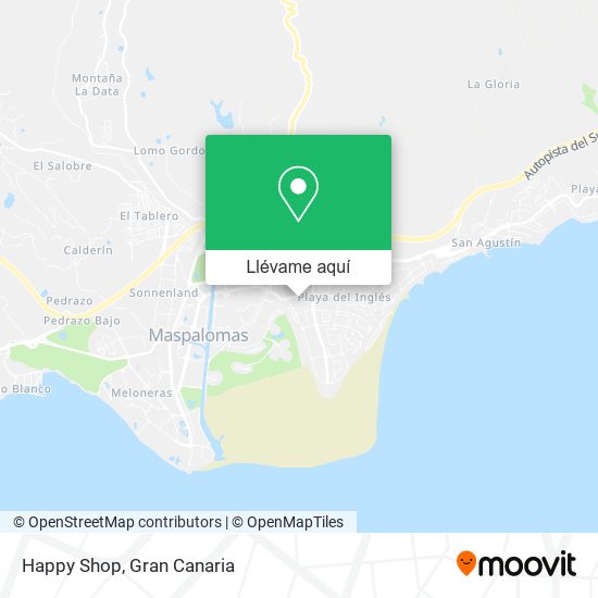 Mapa Happy Shop