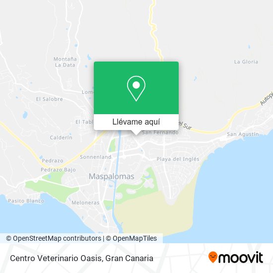Mapa Centro Veterinario Oasis