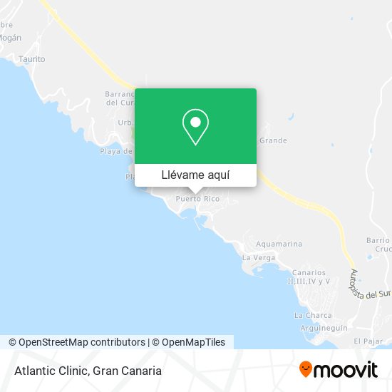 Mapa Atlantic Clinic