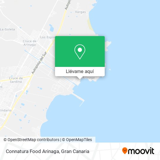 Mapa Connatura Food Arinaga