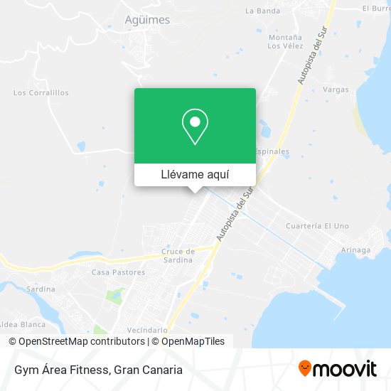 Mapa Gym Área Fitness
