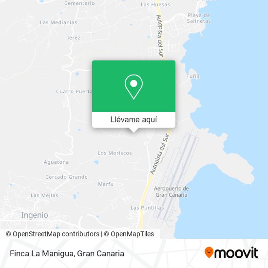 Mapa Finca La Manigua