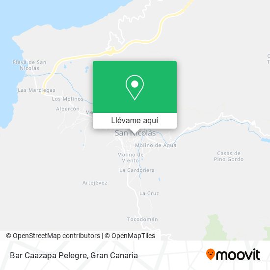 Mapa Bar Caazapa Pelegre