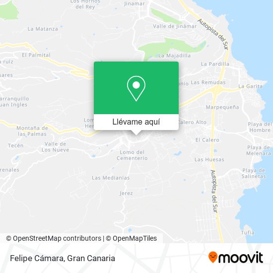 Mapa Felipe Cámara