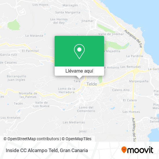 Mapa Inside CC Alcampo Teld