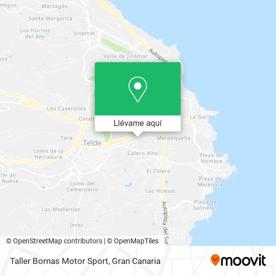 Mapa Taller Bornas Motor Sport