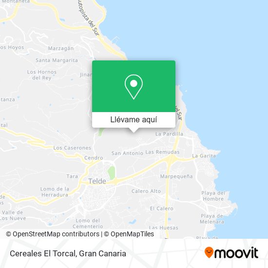 Mapa Cereales El Torcal