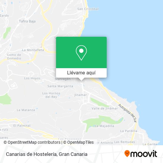 Mapa Canarias de Hostelería