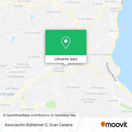 Mapa Asociación Alzheimer C