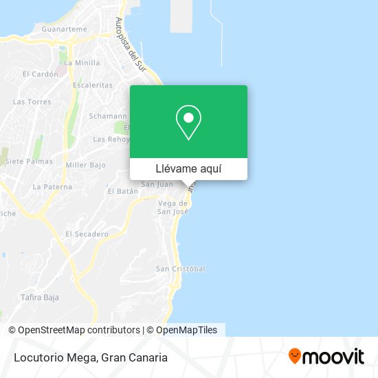 Mapa Locutorio Mega