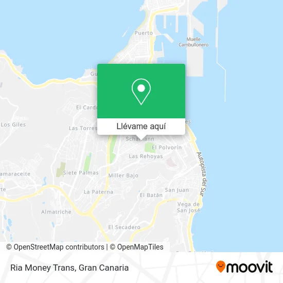 Mapa Ria Money Trans