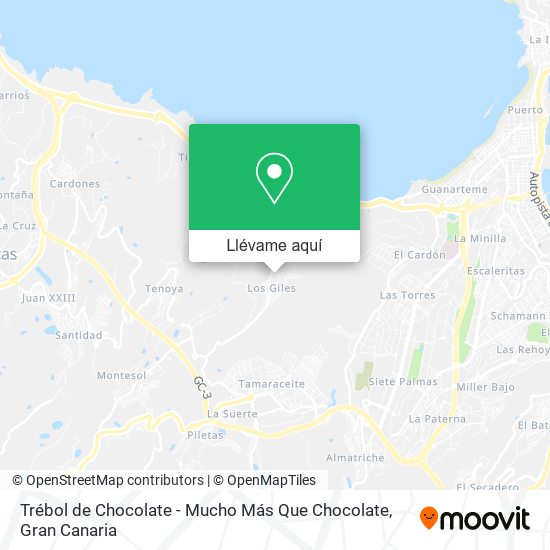 Mapa Trébol de Chocolate - Mucho Más Que Chocolate