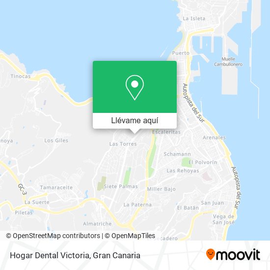 Mapa Hogar Dental Victoria