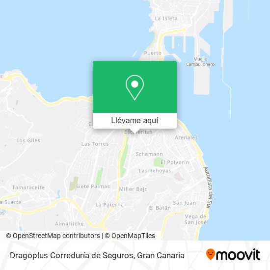 Mapa Dragoplus Correduría de Seguros