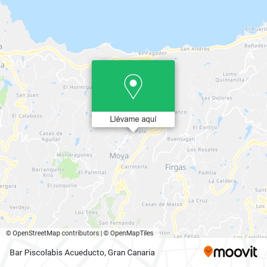 Mapa Bar Piscolabis Acueducto