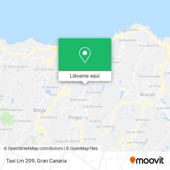 Mapa Taxi Lm 209