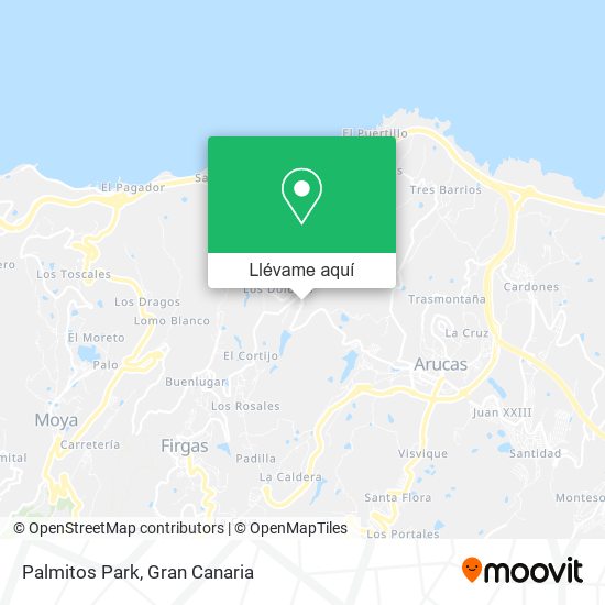 Mapa Palmitos Park
