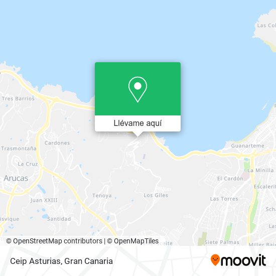 Mapa Ceip Asturias