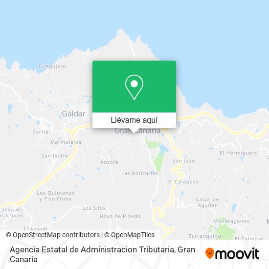 Mapa Agencia Estatal de Administracion Tributaria