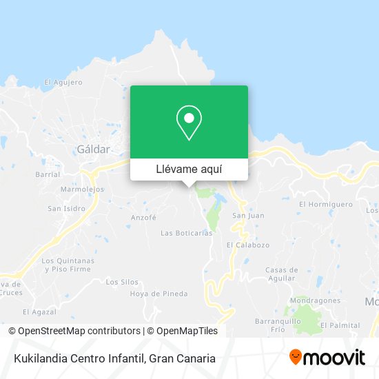 Mapa Kukilandia Centro Infantil