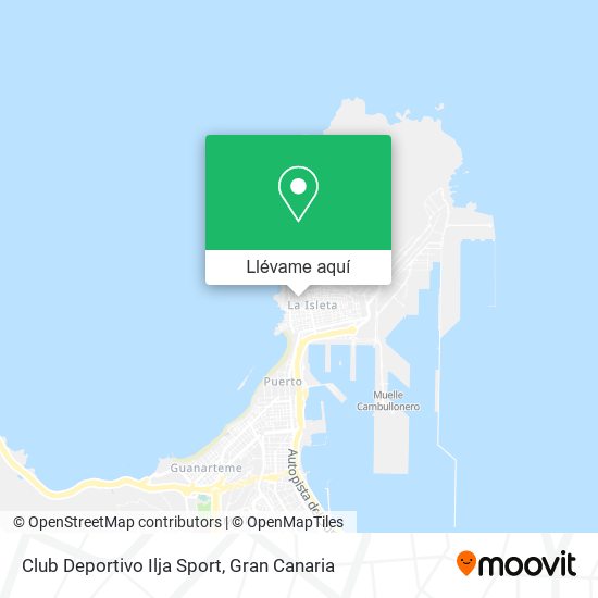 Mapa Club Deportivo Ilja Sport