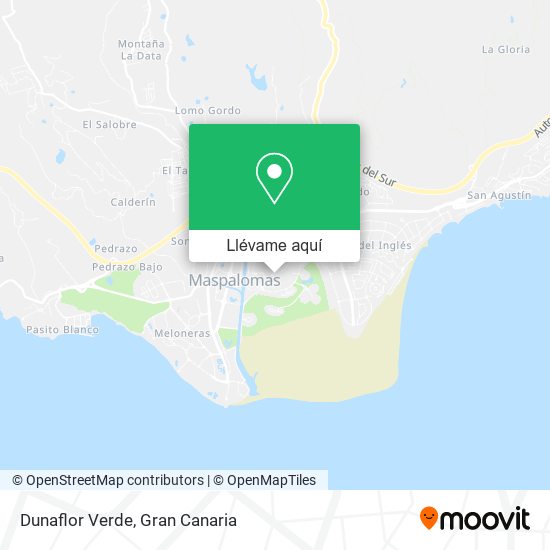 Mapa Dunaflor Verde