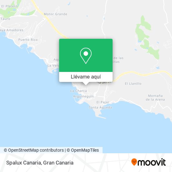 Mapa Spalux Canaria