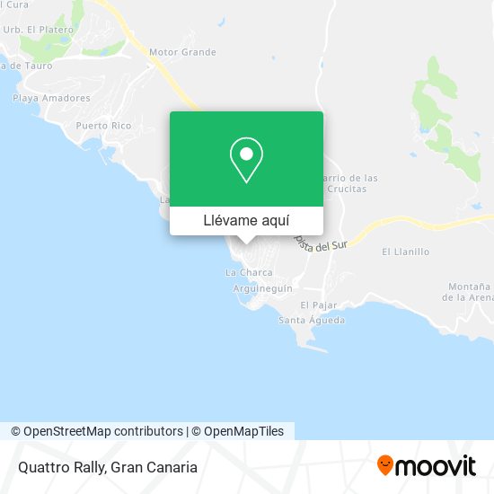 Mapa Quattro Rally
