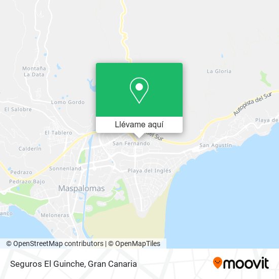 Mapa Seguros El Guinche