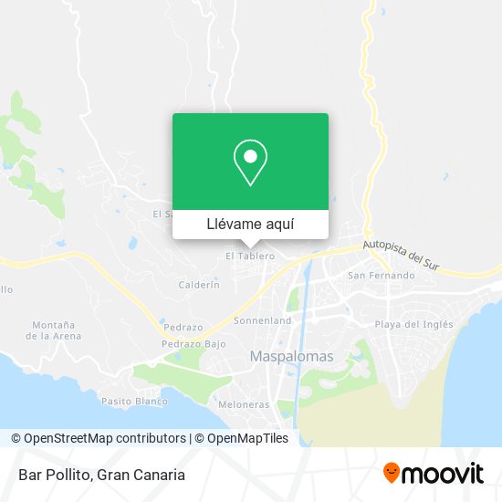 Mapa Bar Pollito
